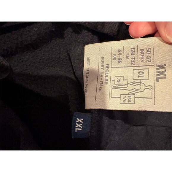 Portwest Men's XXL Utility, Flame Resistant Zip-Up Hoodie Navy Blue Workwear - Picture 6 of 6